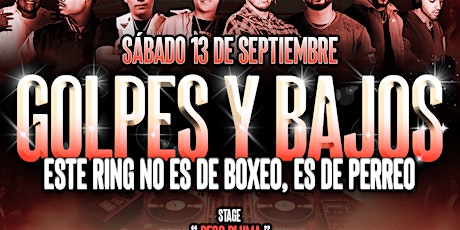 Golpes & Bajos flyer